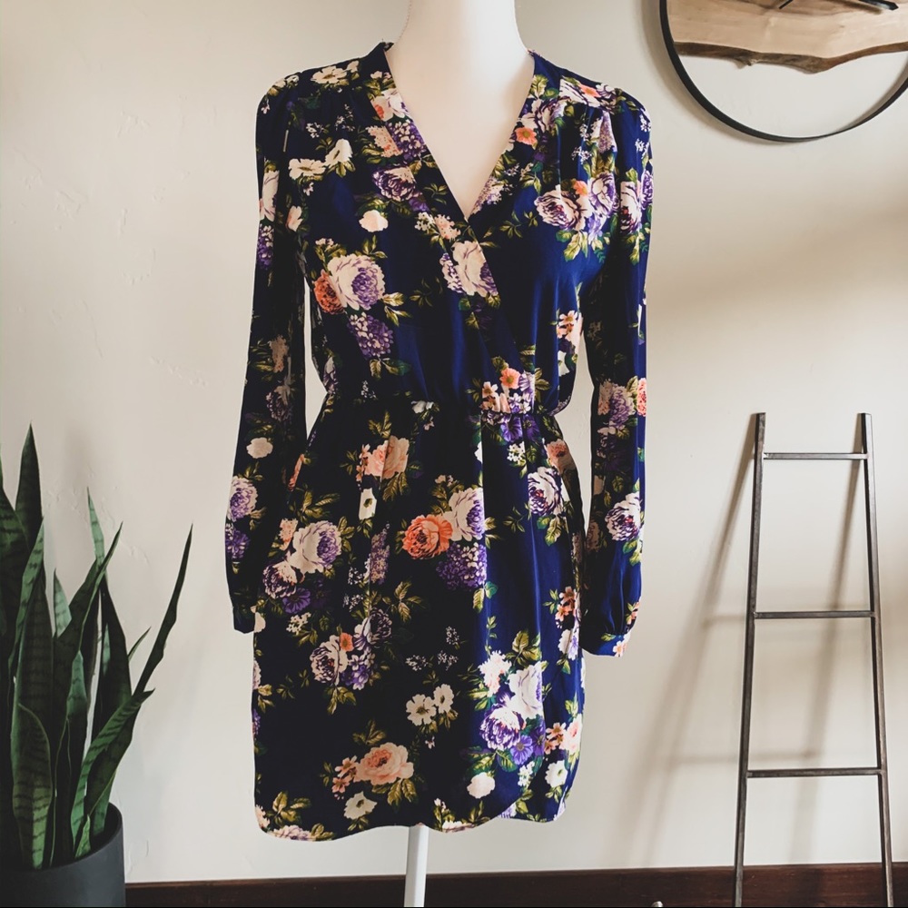 Lulus Faux Wrap Dress